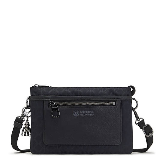 Kipling Riri Crossbody Táska Fekete | HU 1221NW